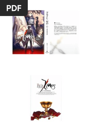 fate zero vol 01