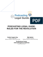 Creativecommons Podcasting Legal Guide Eng