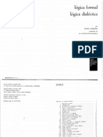 Lefebvre LogicaFormalLogicaDialectica