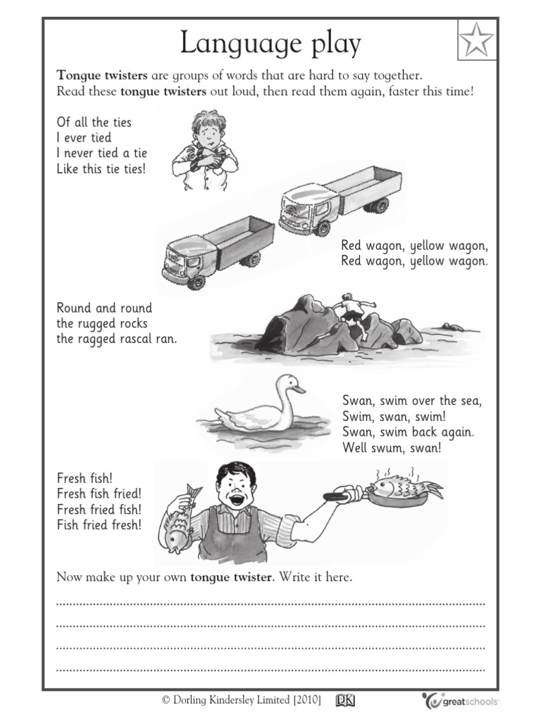 Tongue Twister for Kids