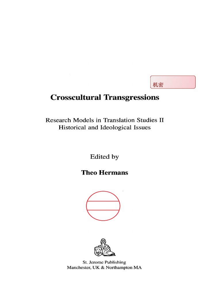 Crosscultural Transgressions | PDF