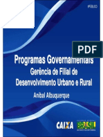 CAIXA - Programas Governamentais