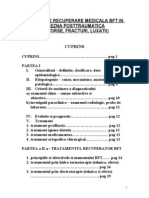 Metode de Recuperare Medicala BFT in Glezna Posttraumatica - Entorse, Fracturi, Luxatii