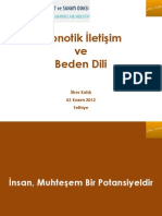 Etkili İletişim Ve Beden Dili