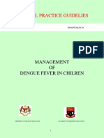 Management of Dengue Fever in Children