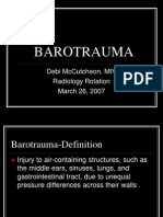 Barotrauma Radiology Images