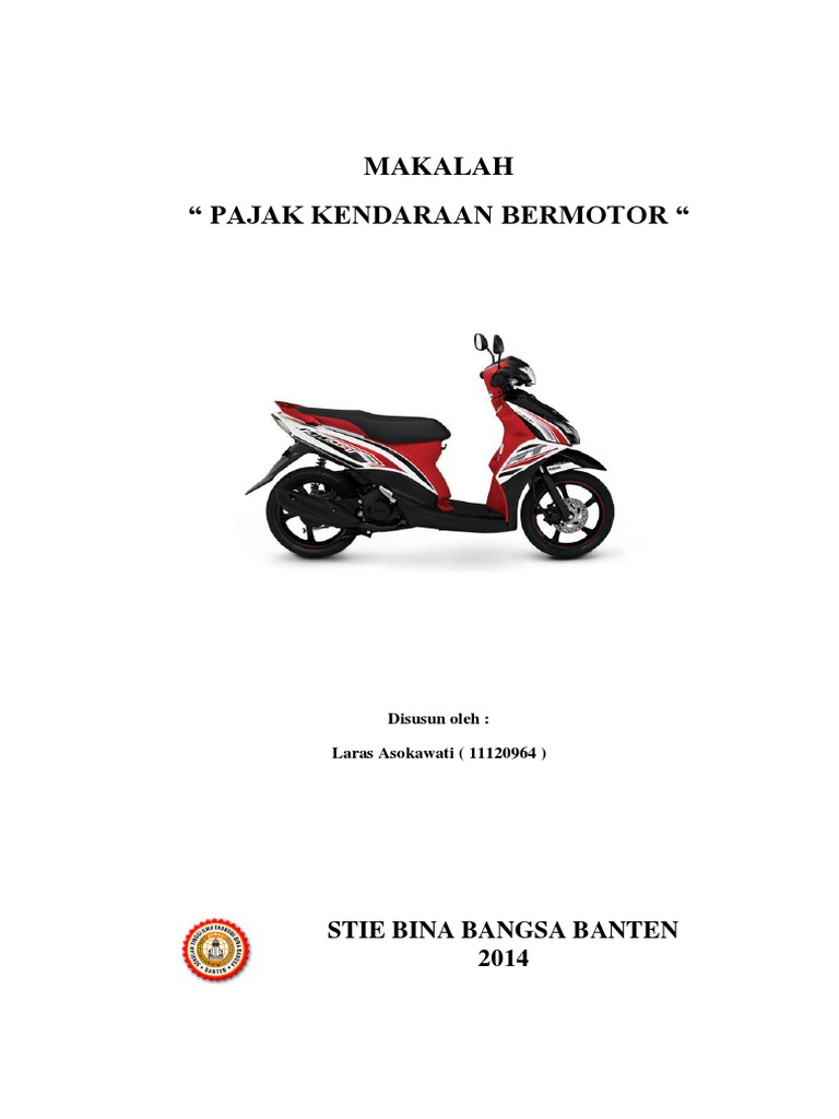 Makalah Pajak Kendaraan Bermotor