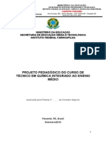 201131594641127tecnico Em Quimica - Integrado Ao Ensino Medio