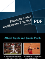 Expertise and Deliberate Practice