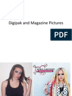 Digipak and Magazine Pictures