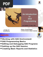 An Introduction To SAS Programming