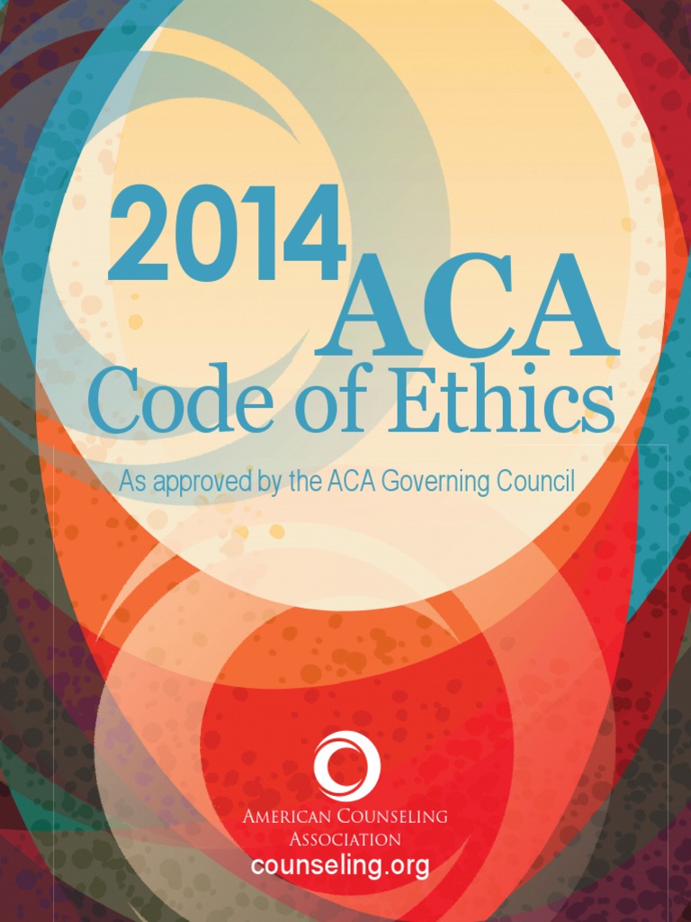 2014 aca code of ethics School Counselor Confidentiality