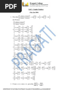 Complete Solution Mathematics II Sem (CSVTU)