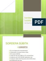 Sordera Súbita