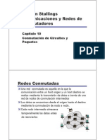 Conmutacion de Circuitos y Paquetes PDF