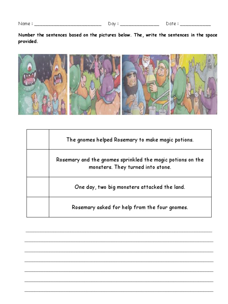 Worksheet Writing Rosemary | PDF | Young Adult