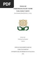 Download Makalah Perkembangan Ilmu Tafsir  by Fridha Ayyu Wulandari Sulaiman SN222824734 doc pdf