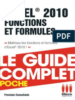 Excel 2010 Le Guide Complet