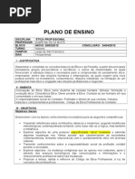 00 Fecap Ética Profissional Plano Aulas Almir Fecap Fev 2012