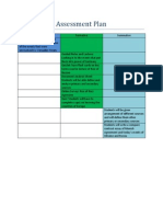 Edu 304 Assessment Plan