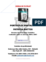 Modelo de Portifólio Digitalizado