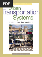 Urban Transportation Systems