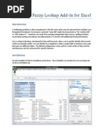 Fuzzy Lookup Add-In For Excel