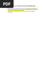 Download Chapter 12 AP EURO OUTLINE- A HISTORY OF WESTERN SOCIETY by drea4152 SN22284890 doc pdf