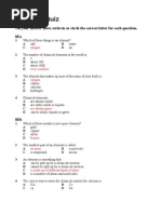 7c Test Paper | PDF | Arm | Blood