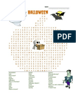 Halloween Word Search2