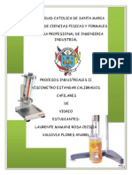 Viscosímetro Estándar Calibrados Capilares de Vidrio