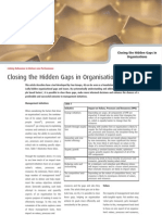 Closing The Hidden Gaps in Organisations - Four Groups