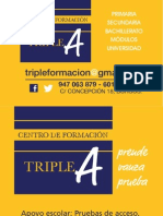 Tarjetas Triplea V2 PDF