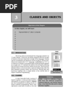 Classes and Objects: in This Chapter, We Will Learn