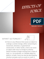 Effects of Force