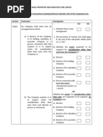 Check List Section 192