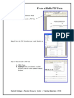 Create A Fillable PDF Form
