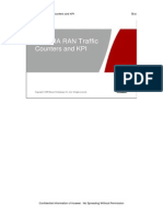 5 WCDMA RAN Traffic Counters and KPI Introduction RAN10