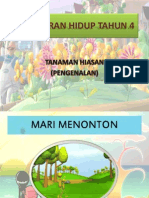 Pengenalan Tanaman Hiasan