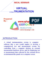 Virtual Instrumentation: Technical Seminar