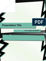 Presentation Title: Your Company Information