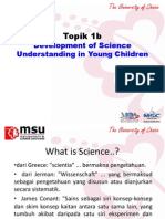 TOPIC 1b Development of Science-BM