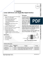 FAN5622 / FAN5624 / FAN5626 Linear LED Drivers With Single-Wire Digital Interface