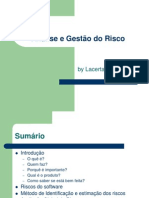 Análise e Gestão Do Risco: by Lacertae SW