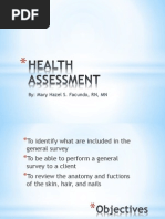 Health Assessment - General Survey