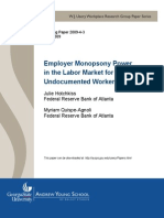 Employer Monopsony