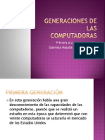 Generaciones de Las Computadoras