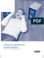 Manual Radio CD Ford 6000CD