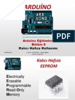 Arduino Eğitimleri - 8 - Arduino Kalıcı Hafıza Kullanımı