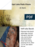 Deskripsi Luka Pada Visum